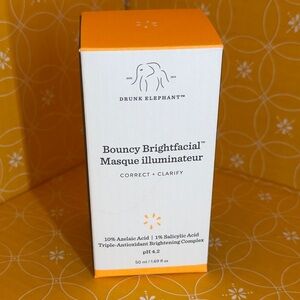 Drunk Elephant Bouncy Brightfacial Masque Brand New in Box Cruelty-Free NIB